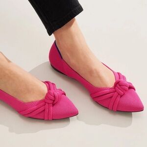Rothy's The Knot Point II in starfish pink size 9